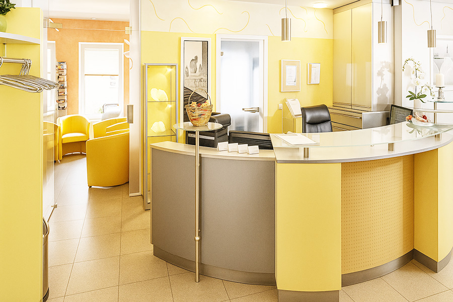 Bild zu Zahnarzt Bad Soden - Angenehmer Wartebereich bei Dr. Perty & Tuschen